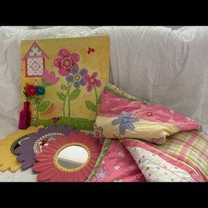 flower/spring/garden bedroom set